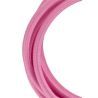 Bailey cable textil 2 hilos rosa 3 m