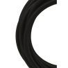 Bailey cable de tela 3 hilos negro 3 m