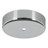 Bailey tapón de techo metal cromado + pasacables transparente Bailey tapón de techo metal cromado + pasacables transparente