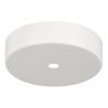 Bailey tapa de techo metal blanco + sujetacable blanco Bailey tapa de techo metal blanco + sujetacable blanco