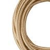 Bailey cable textil 2 hilos metálico champán 3 m Bailey cable textil 2 hilos metálico champán 3 m