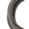 Bailey cable de tela de 2 hilos negro/blanco bobina de 50 m Bailey cable de tela de 2 hilos negro/blanco bobina de 50 m