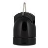 Bailey accesorio de porcelana E27 negro + gancho Bailey accesorio de porcelana E27 negro + gancho