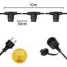 Bailey | Cable promocional 10 metros | 10 Luces | IP44