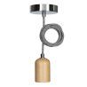 Bailey | Luminaria de suspensión Madera | Casquillo grande E27 | 60W 