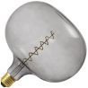 Bailey Color Jarra | Lámpara LED Gigante | Grande casquilloE27 Regulable | 4W (sustituye 15W) Cristal ahumado