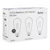 Bailey | 3x Tubo de luz LED | Casquillo grande E27 | 4W Bailey | 3x Tubo de luz LED | Casquillo grande E27 | 4W