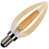 Bailey | Bombilla LED tipo vela | Pequeña casquillo E14 | 4W Regulable