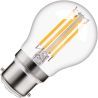 Lighto | Filamento LED | Accesorio de bayoneta B22d | Lámpara de bola | Transparente | 45mm | 5W Lighto | Filamento LED | Accesorio de bayoneta B22d | Lámpara de bola | Transparente | 45mm | 5W