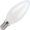 Lighto | Filamento LED | Pequeña casquillo E14 | Lámpara vela | Transparente | 35mm | 5W Lighto | Filamento LED | Pequeña casquillo E14 | Lámpara vela | Transparente | 35mm | 5W