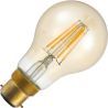 Lighto | Filamento LED | Accesorio de bayoneta B22d | Lámpara estándar | Oro | 60mm | 4W Lighto | Filamento LED | Accesorio de bayoneta B22d | Lámpara estándar | Oro | 60mm | 4W