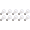 Lighto | Lámpara LED | Casquillo grande E27 | 8W | 10 piezas Lighto | Lámpara LED | Casquillo grande E27 | 8W | 10 piezas