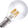 Lighto | Filamento LED | Pequeña casquillo E14 | Lámpara de bola | Transparente | 45mm | 4W Lighto | Filamento LED | Pequeña casquillo E14 | Lámpara de bola | Transparente | 45mm | 4W