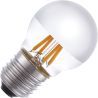 Lighto | Filamento LED | Casquillo grande E27 | Lámpara de bola | Transparente | 45mm | 4W