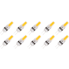 Lighto | Bombilla LED | Empalme G4 | Bombilla enchufable | Transparente | 10mm | 1.5W | 10 piezas Lighto | Bombilla LED | Empalme G4 | Bombilla enchufable | Transparente | 10mm | 1.5W | 10 piezas