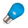 Lighto | Filamento LED | Casquillo grande E27 | Azul | Lámpara de bola | 45mm | 2W | Regulable | Adecuado para cable de pantalla de lámpara
