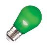 Lighto | Filamento LED | Casquillo grande E27 | Verde | Lámpara de bola | 45mm | 2W | Regulable | Apto para cable de pantalla