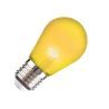 Lighto | Filamento LED | Casquillo grande E27 | Amarillo | Lámpara de bola | 45mm | 2W | Regulable | Apto para cable de pantalla