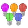 Calex | 5x LED Lámpara de bola | Casquillo grande E27 | 1W