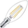 Philips | Bombilla LED tipo vela | Pequeña casquillo E14 | 4W (sustituye a 40W) 