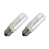 Lámpara halógena | Halolux | Casquillo grande E27 | Lámpara de tubo | Transparente | 32mm | 70W