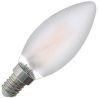 EGB | Bombilla LED tipo vela | Pequeña casquillo E14 Regulable, regulador de intensidad de 3 pasos | 4W (sustituye a 45W) Mate
