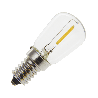 Lighto | Filamento LED | Pequeña casquillo E14 | Lámpara de tubo | Transparente | 26mm | 1W Lighto | Filamento LED | Pequeña casquillo E14 | Lámpara de tubo | Transparente | 26mm | 1W
