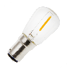 Lighto | Filamento LED Ba15d Lámpara Tubo Transparente 26mm 1W