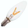 Bailey | Bombilla LED tipo vela | Pequeña casquillo E14 | 3W Regulable