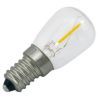 Lámpara tubo filamento LED 0,5W (sustituye a 5W) casquillo pequeño E14 26x58mm