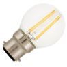Bailey | Lámpara LED de bola | Accesorio de bayoneta B22d | 4W (sustituye a 40W)