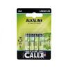 Calex Pilas alcalinas penlite AAA 4 unidades
