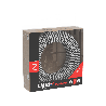 Calex | Cable con envoltura textil | 2x0,75mm² | 1,5M | Negro/Blanco | 60W