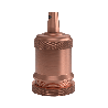 Calex | Portalámparas E27 Aluminio Cobre Mate 60W Calex | Portalámparas E27 Aluminio Cobre Mate 60W