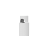 Calex | Portacables de aluminio | Blanco | Juego de 5 piezas