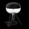 Calex | Luminaria de mesa | Trípode | Negro | Accesorio E27