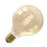 Calex | LED filamento | Casquillo grande E27 | G95 | Globo | Oro | 3.8W
