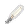 Calex | Filamento LED | Pequeña casquillo E14 | Tubo T26x58 | Transparente | 4,5W