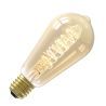 Calex | Filamento LED | Casquillo grande E27 | ST64 Rustic | Oro | 5,5W | Regulación en 3 niveles