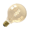 Calex | Filamento LED | Casquillo grande E27 | Globo G95 | Oro | 5,5W | Regulación en 3 niveles
