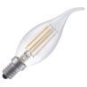 SPL | Bombilla LED tipo vela con punta | Pequeña casquillo E14 | 4W Regulable