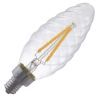 SPL | Bombilla LED tipo vela girado | Pequeña casquillo E14 | 2W Regulable SPL | Bombilla LED tipo vela girado | Pequeña casquillo E14 | 2W Regulable