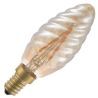 SPL | Bombilla LED tipo vela girado | Pequeña casquillo E14 | 2W Regulable
