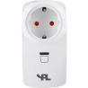 SPL LED Plug Dimmer | 3-100W Blanco | Trailing Edge