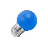 Lighto | Lámpara LED | Casquillo grande E27 | Lámpara de bola | Azul | 45mm | 1W Lighto | Lámpara LED | Casquillo grande E27 | Lámpara de bola | Azul | 45mm | 1W