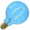 Calex | Filamento LED | Casquillo grande E27 | Globelamp | Azul | 95mm | 4W