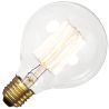 Bombilla de filamento de carbono Globelamp | Casquillo grande E27 | 40W 95mm 
