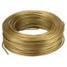 Cable dorado plano 2x0,75 mm por metro Cable dorado plano 2x0,75 mm por metro