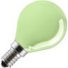 Bombilla | Pequeña casquillo E14 | Lámpara de Bola | Verde | 45mm | 15W Bombilla | Pequeña casquillo E14 | Lámpara de Bola | Verde | 45mm | 15W