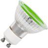 SPL | Bombilla LED | Empalme GU10 | Foco | Verde | 50mm | 5W
